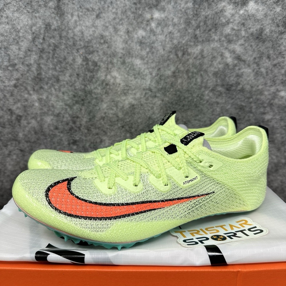 Nike Zoom Superfly Elite 2 Track Spikes Mens Size 11.5 Volt Orange CD4382-700